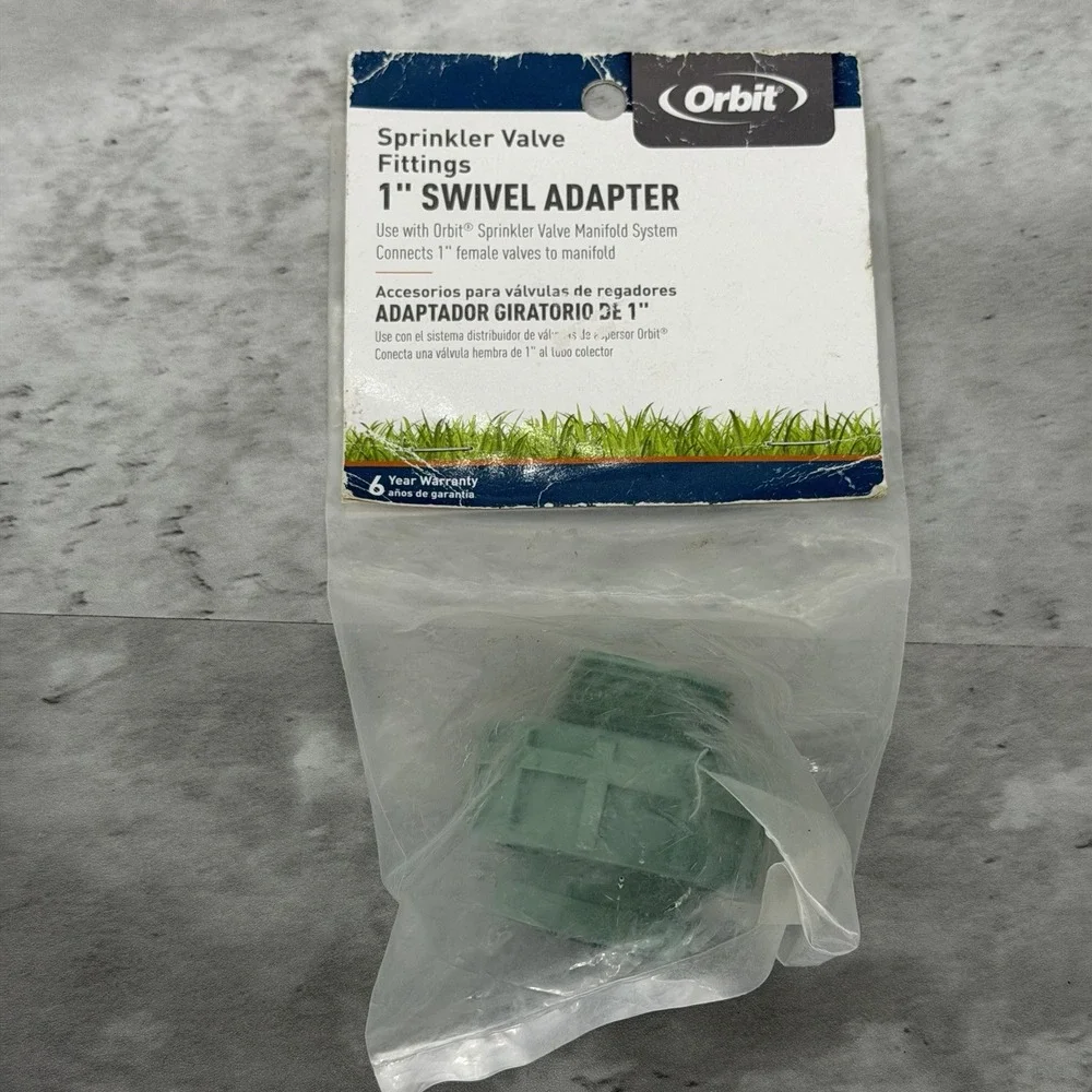 Orbit PVC Manifold Slip Swivel Adapter Qty 2- Swivel Adapter 1
